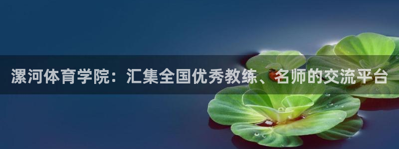凯发官网下载招商：漯河体育学院：汇集全国优秀教练、名